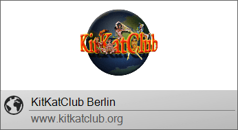 Erotik Webseite erstellen, Visitenkarte KitKatClub